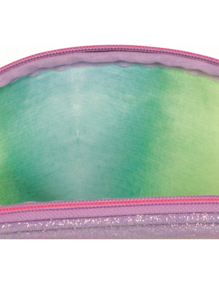 Tasje glitter regenboog