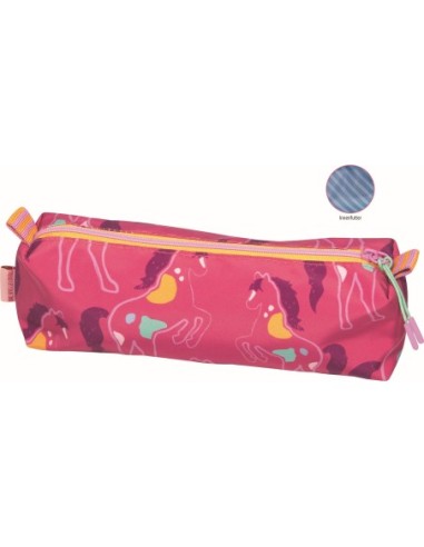 Etui paard roze 23 cm