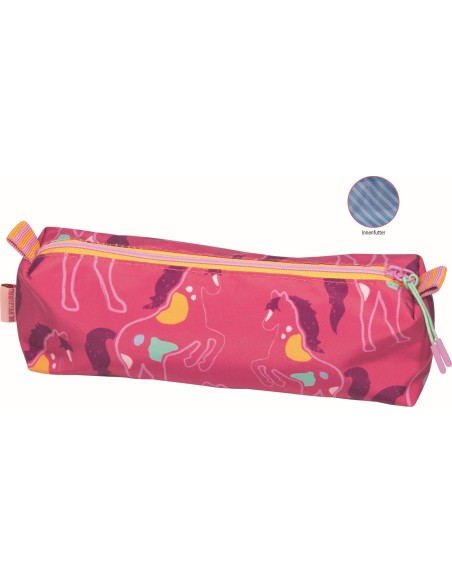 Etui paard roze 23 cm