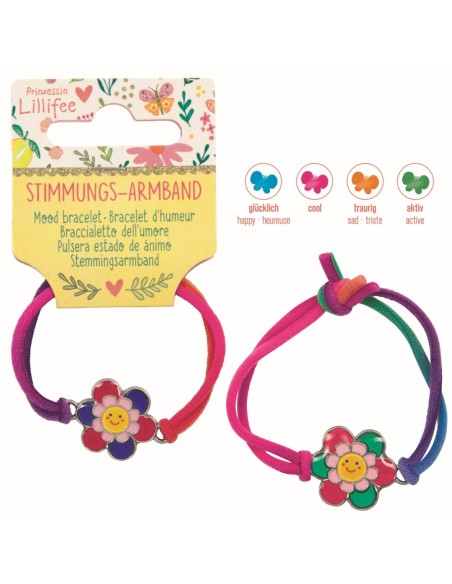 Display met 24 stemmingsarmbanden 3 designs