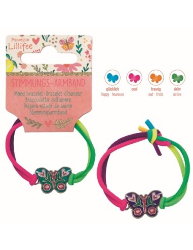 Display met 24 stemmingsarmbanden 3 designs