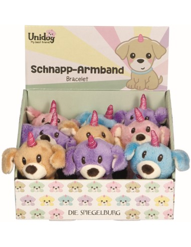Display met 8 klaparmbanden Unidog 4 designs