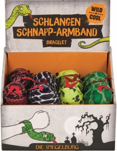 Klaparmband slang 4 designs