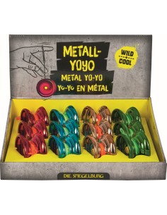 Metalen jojo 4 designs