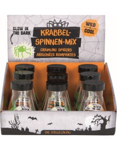 Kruipspinnen mix zwart en...