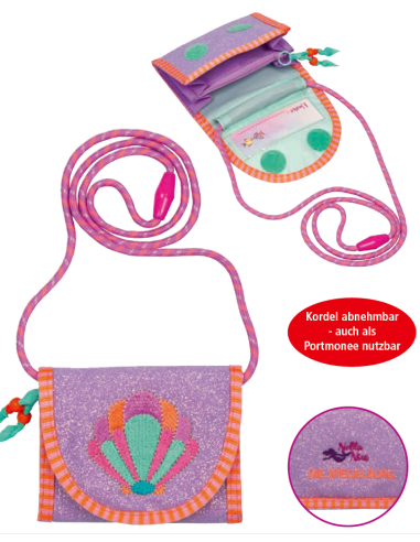 Portemonnee tasje oesterschelp