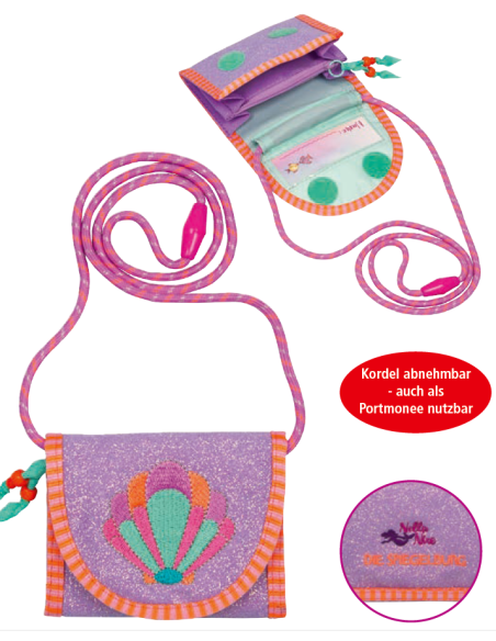 Portemonnee tasje oesterschelp