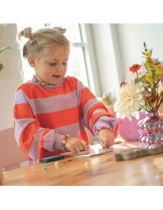Grote houten stempel paard...