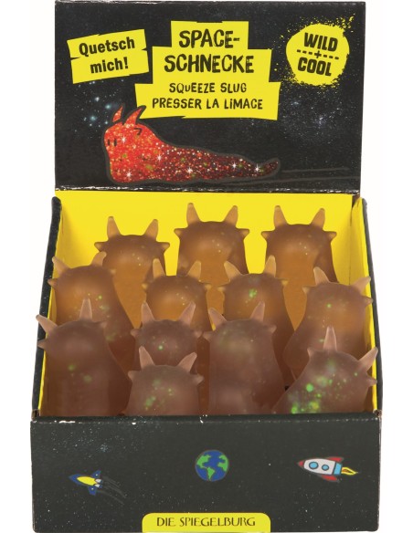 Space Snail fidget slak 10 cm -  Wild + Cool