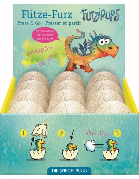 Furzipups Press & Go met geluid