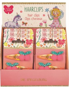 Display met 12 haarclips...