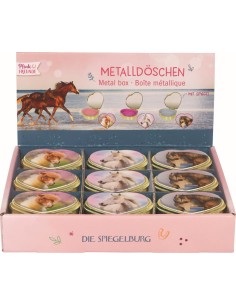 Display met 18 metalen...