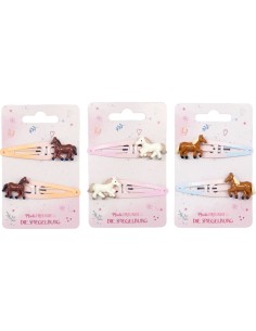 Haarclips glitter - Horse... 2