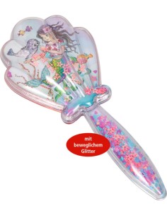 Haarborstel met glitter... 2