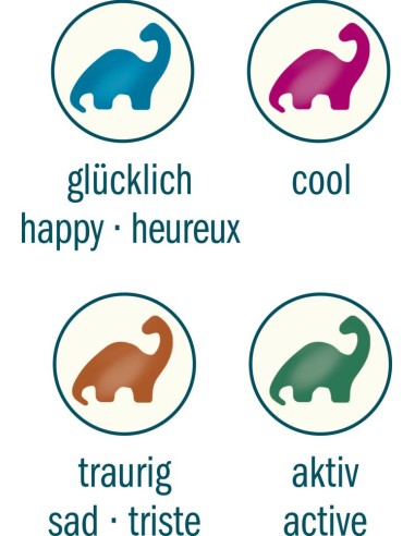 Stemmingsarmband dino - Dino Friends