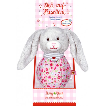 Tuimelaar knuffel met belletje