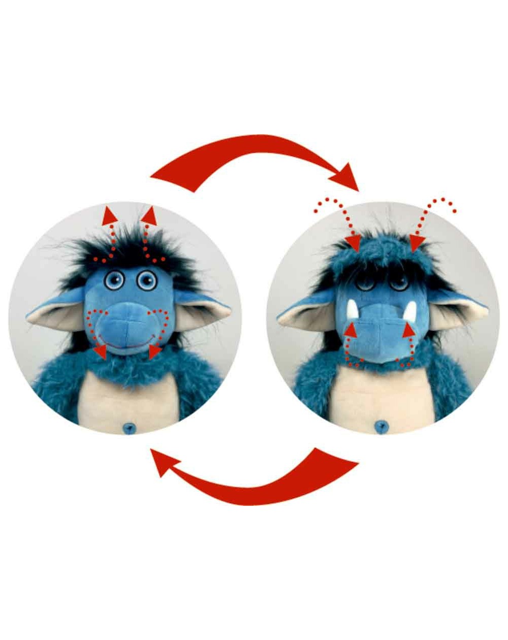 Knuffel 31 cm Grolltoll Bromtrol