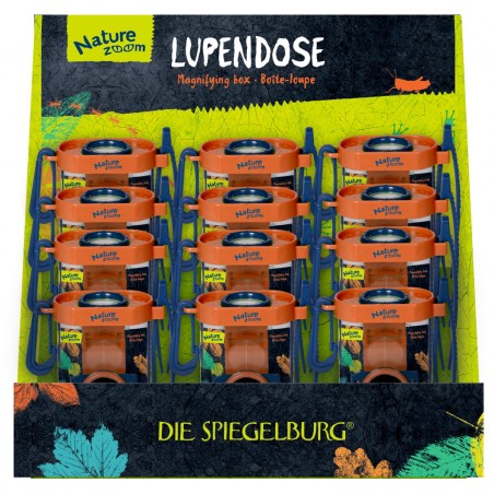 Doos met loep