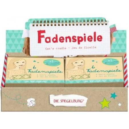 Touwspelletjes in doosje