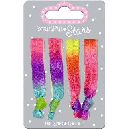 Haarelastiekjes neon set van 4