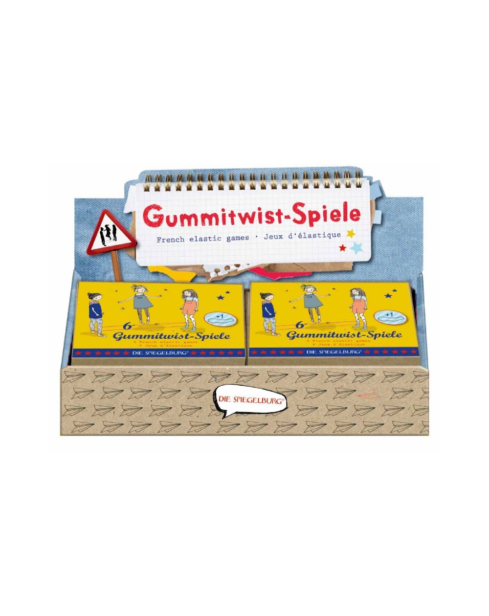Elastiek spel in geschenkdoosje