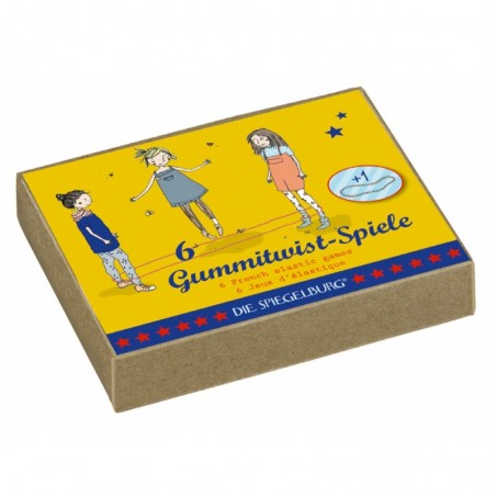 Elastiek spel in geschenkdoosje