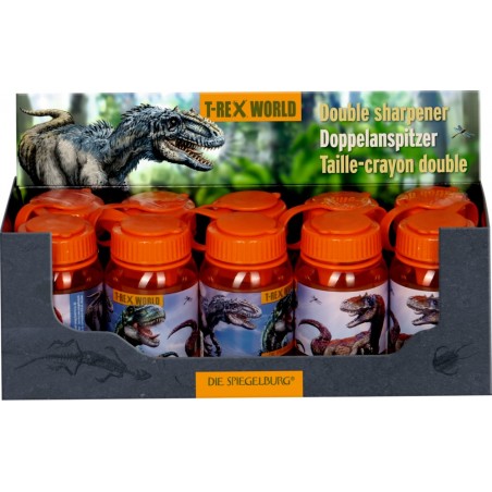 Dubbele puntenslijper dino T-Rex World