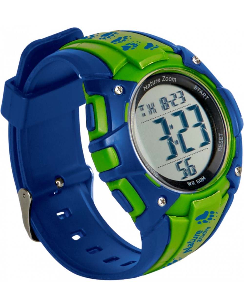 Horloge stopwatch wekker waterdicht 50m Nature...
