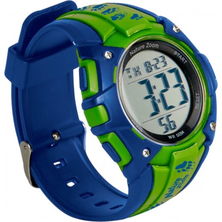 Horloge stopwatch wekker waterdicht 50m Nature Zoom