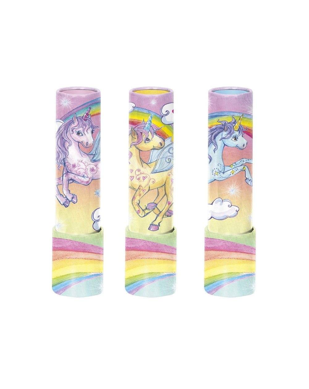 Caleidoscoop eenhoorn 3 designs kaleidoscoop