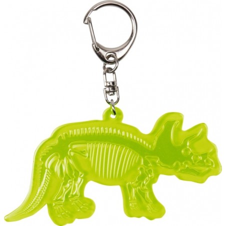 Sleutelhanger dino skelet glow in the dark