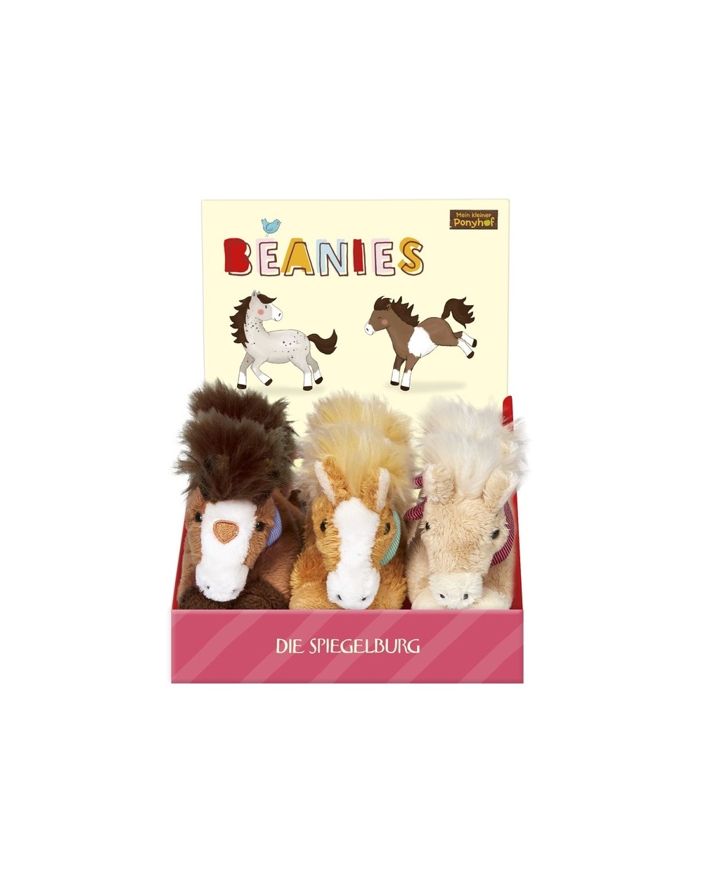 Knuffel paard 16 cm