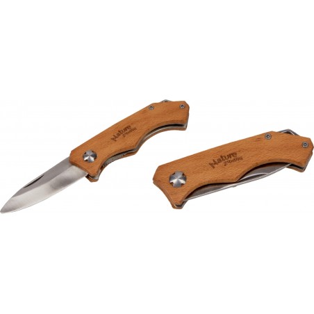 Grote snijset met mes