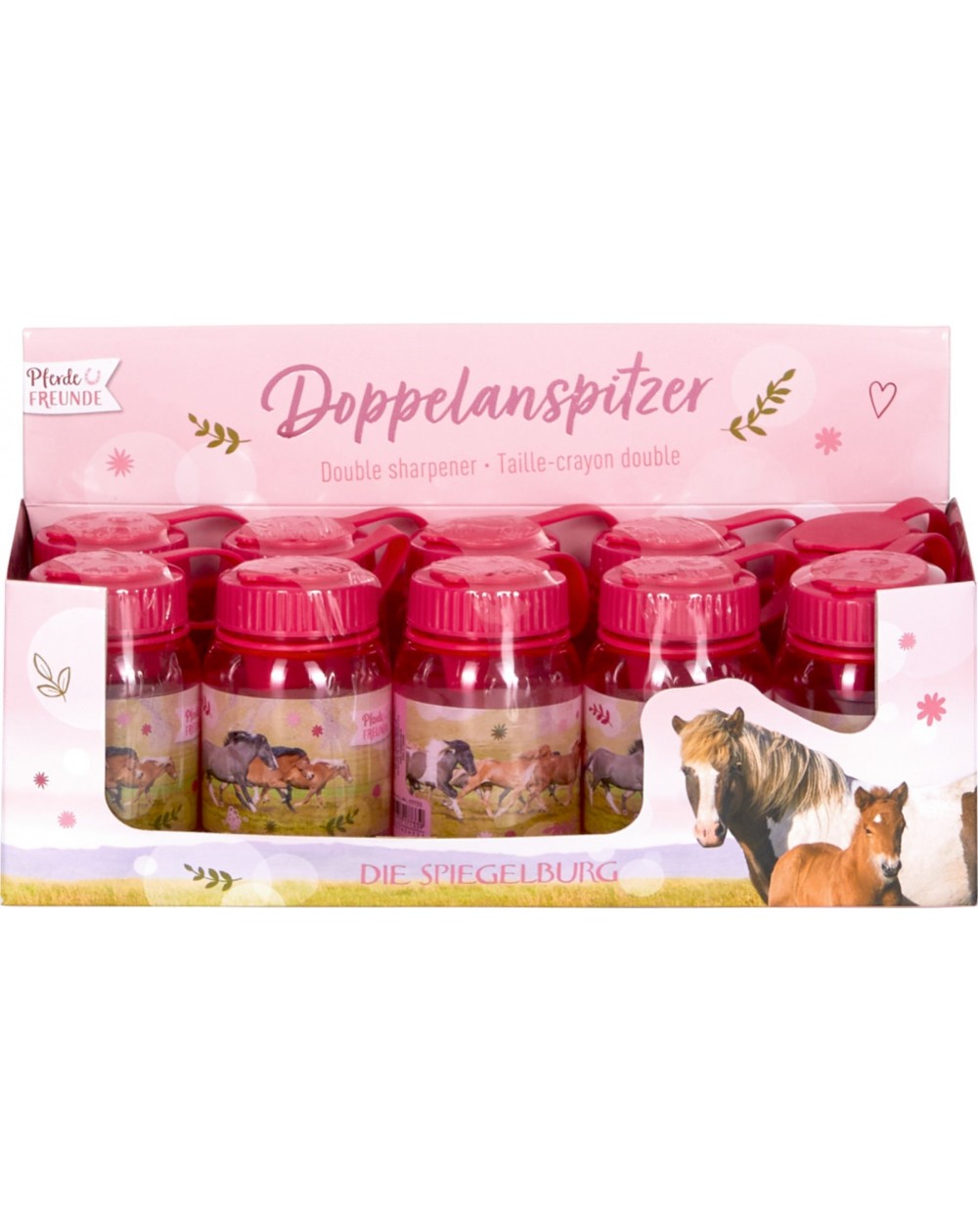 Dubbele puntenslijper paard