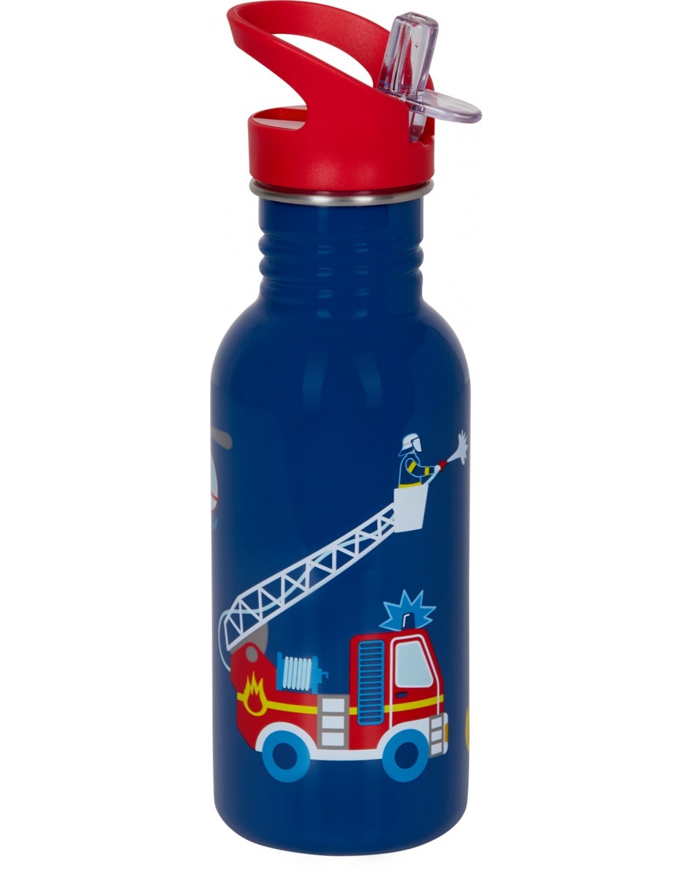 Edelstaalfles brandweer