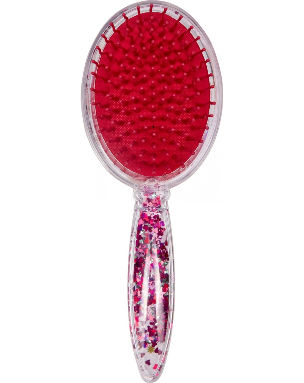 Haarborstel met glitters Paardenvrienden