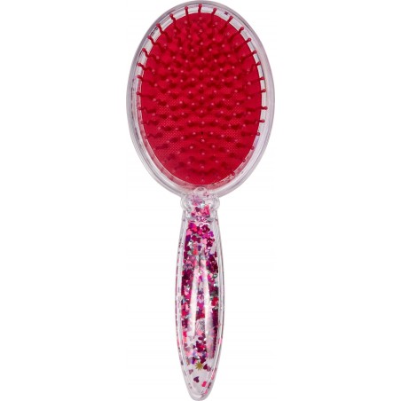 Haarborstel met glitters Paardenvrienden